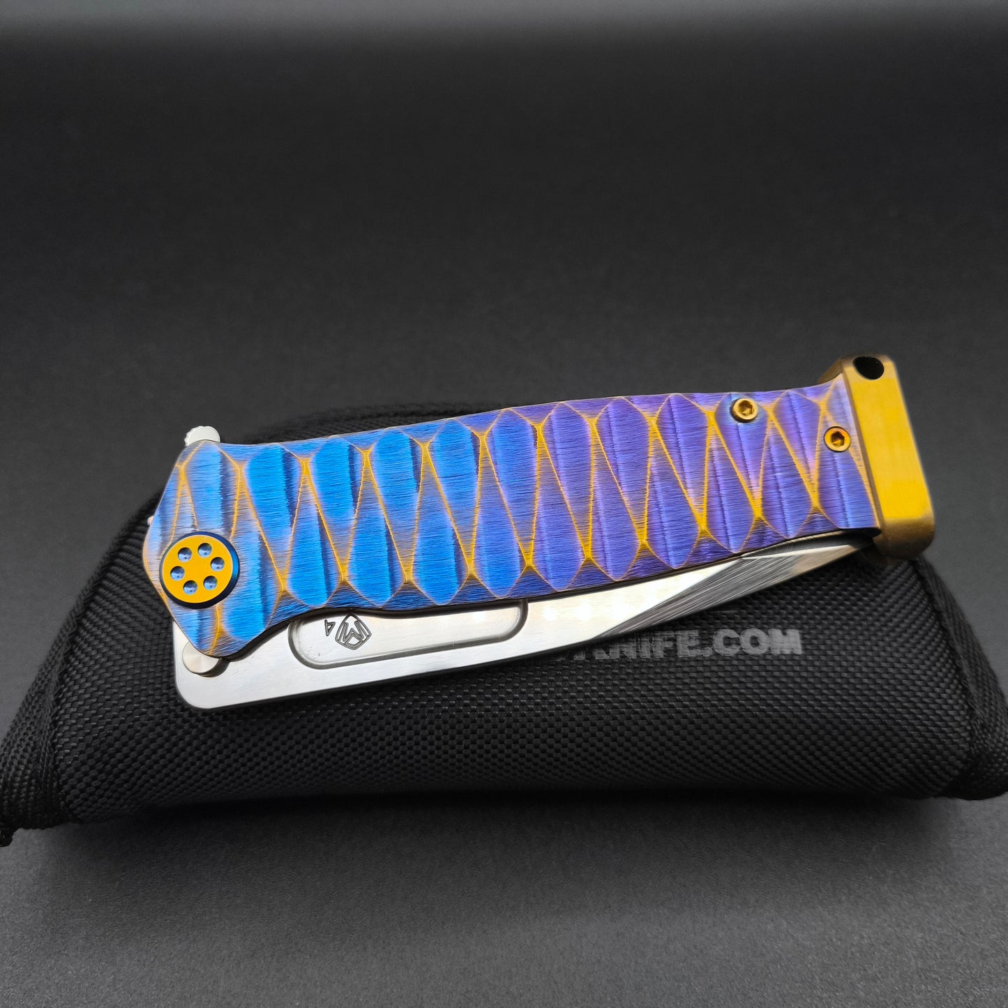 Medford USMC FF Fighter Flipper, Blue Violett Fade Diamondhead 3