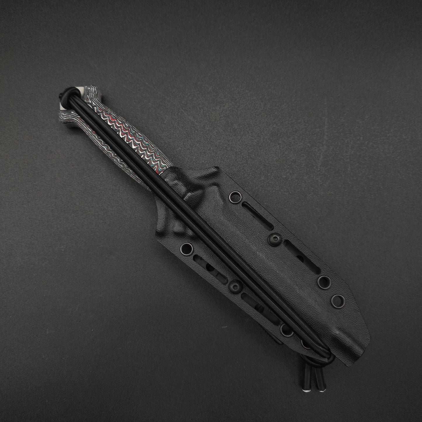 Half Face Blades Dive Knife, Nebula Carbon, Steel Grey Cerakote 4