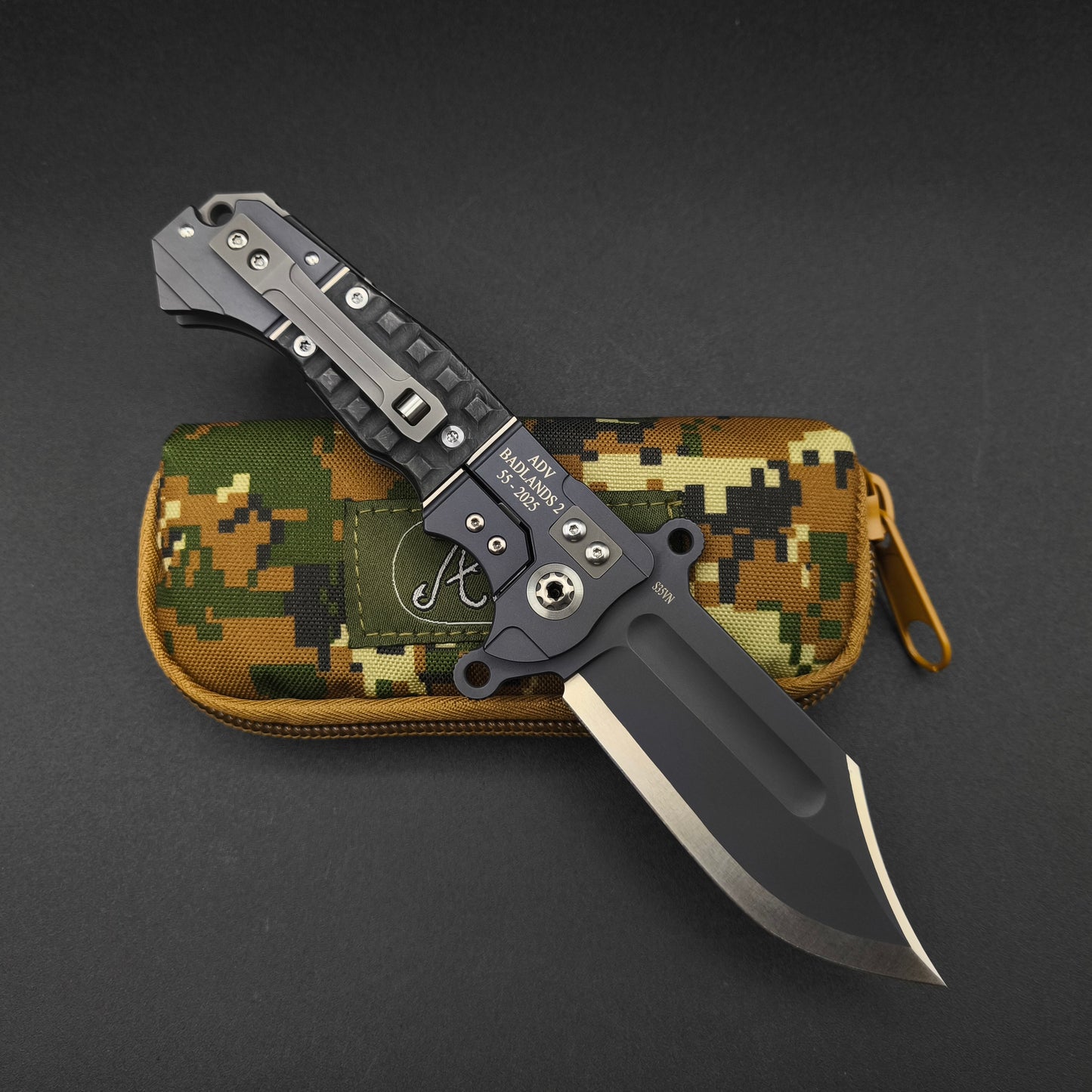 ADV Badlands Bowie Kalgard Carbon Fiber