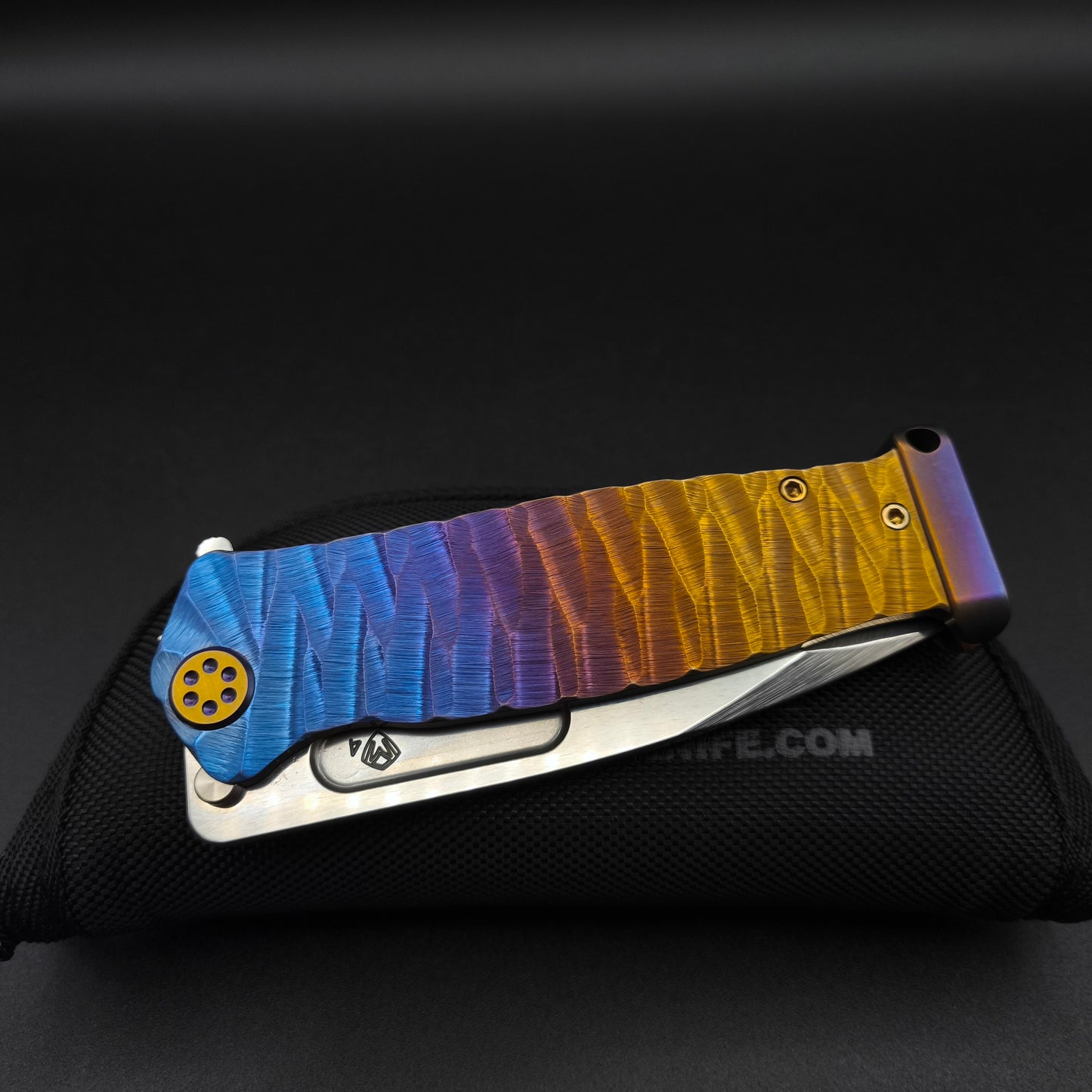 Medford USMC FF Fighter Flipper, Bronze-Violett-Blue Fade Predator 3