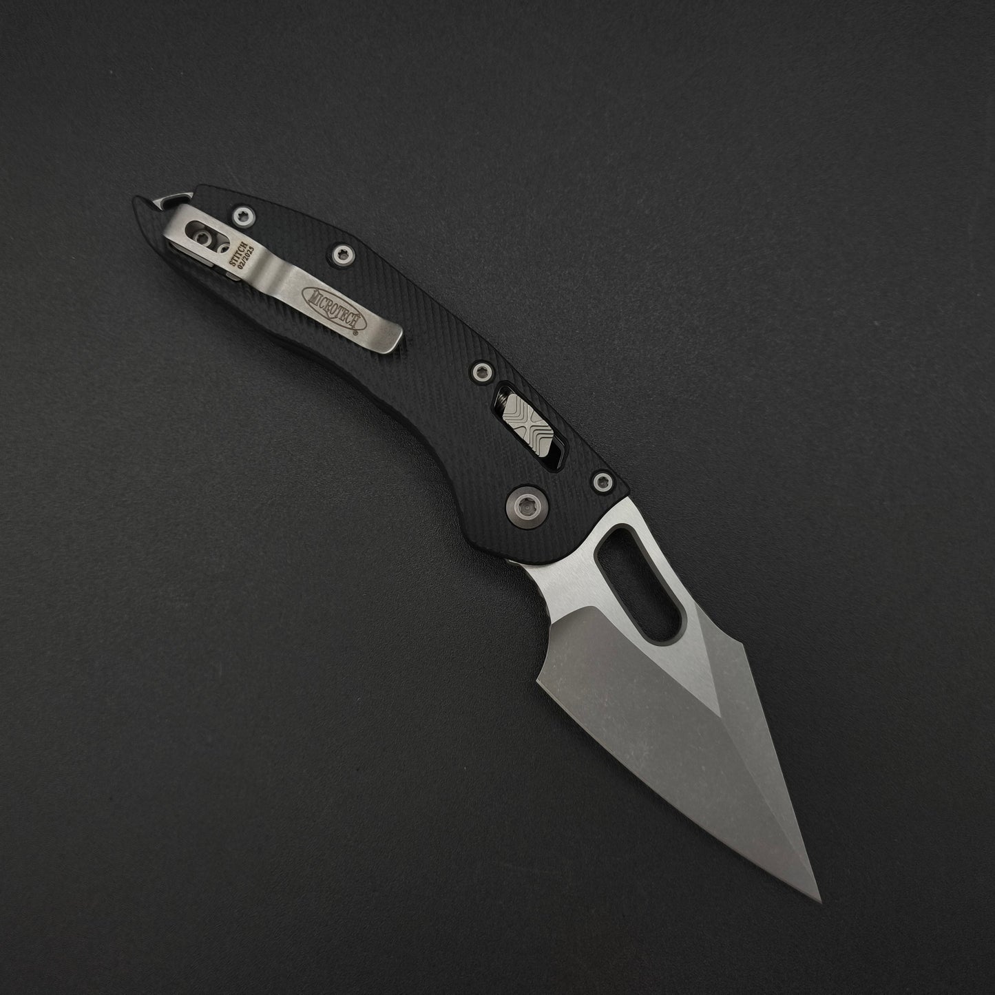Microtech Stitch S/E Ram Lok Black G10 Apo M390MK 2