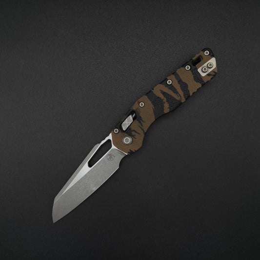 Microtech MSI S/E Tri-Grip Polymer Tiger Camo Apocalyptic 1