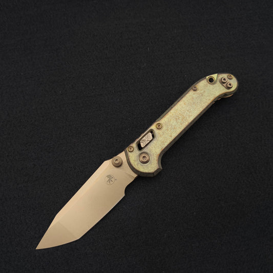 Microtech Knives L.U.D.T. RAM-LOK T/E Bronzed Stonewash Marfione Select 1
