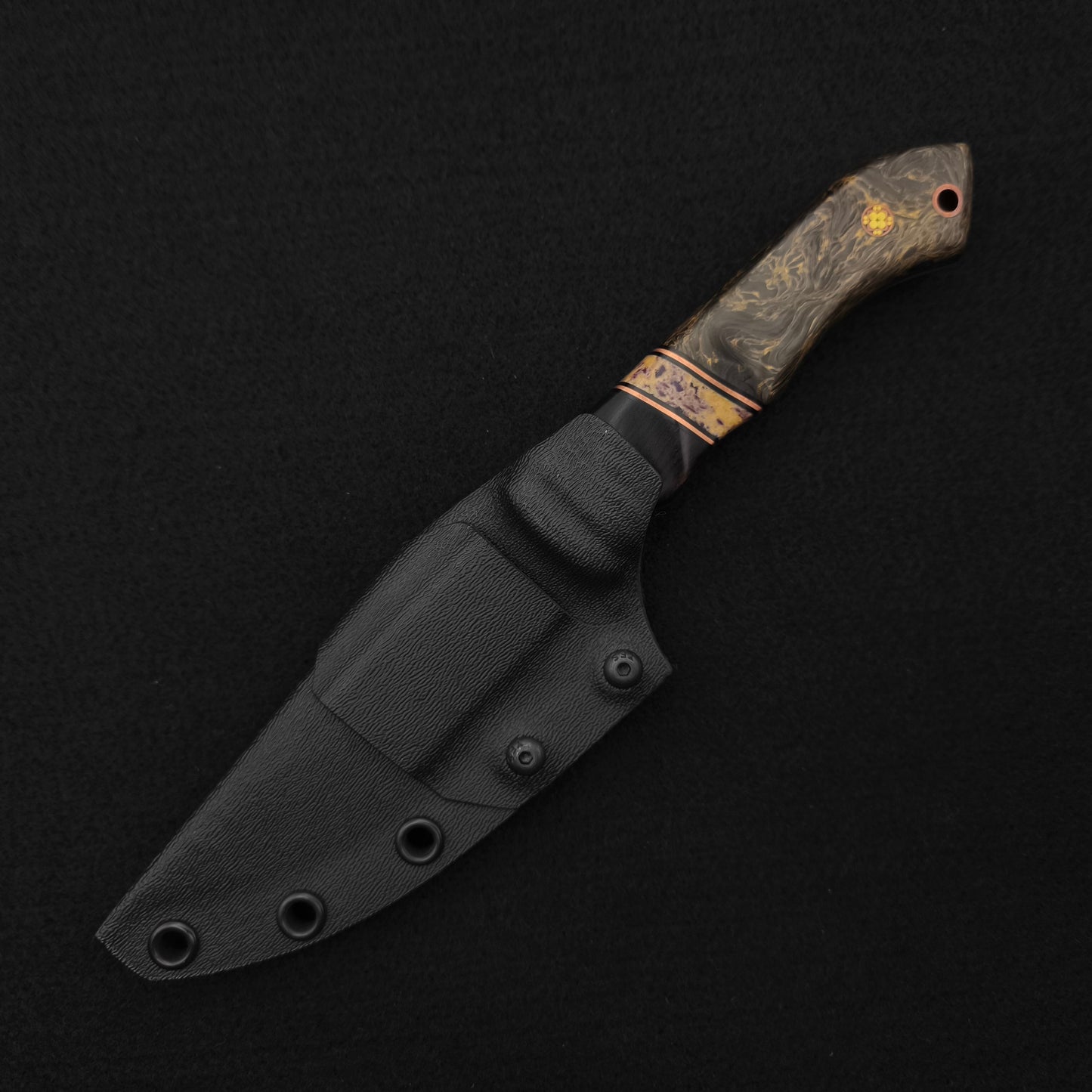 Half Face Blades Red Crow African Blackwood, Purple Calceon Split, Magnacut 6