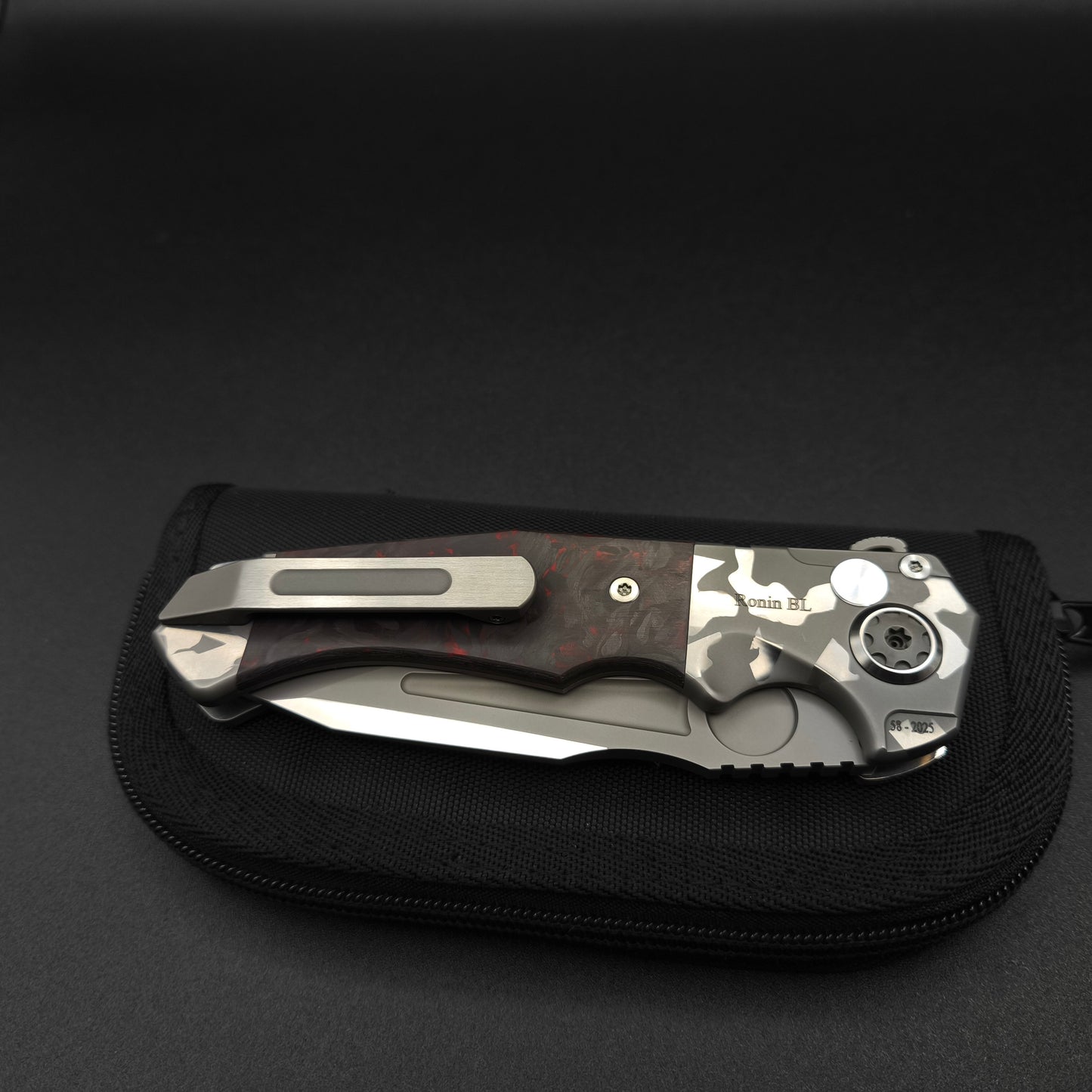 ADV Ronin Urban Camo Titan, Black and Red Carbon Fiber