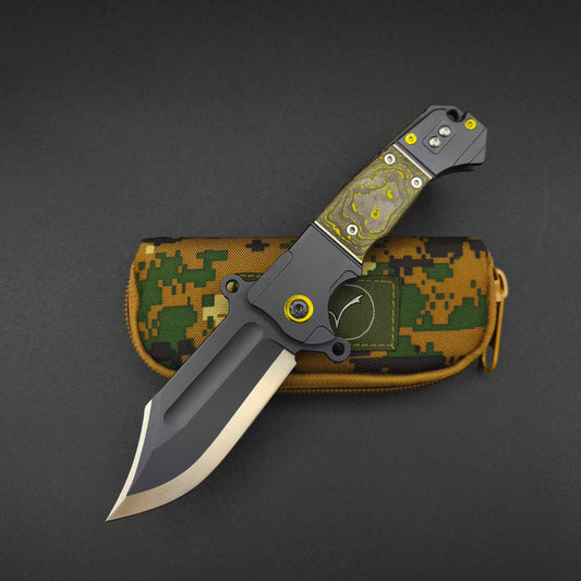 ADV Badlands Bowie Kalgard Yellow Fat Carbon 1