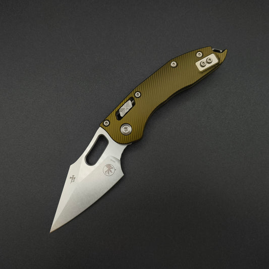 Microtech Stitch S/E Ram Lok OD Green Stonewashed M390MK 1