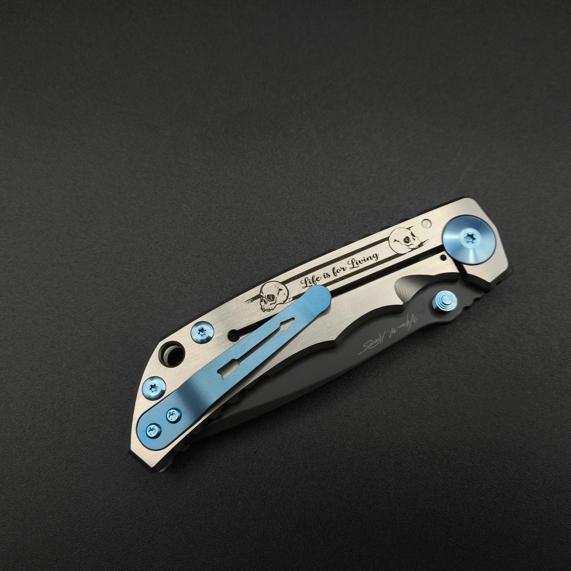 Spartan Blades Harsey Folder SHF SF5 Memento Mori 4