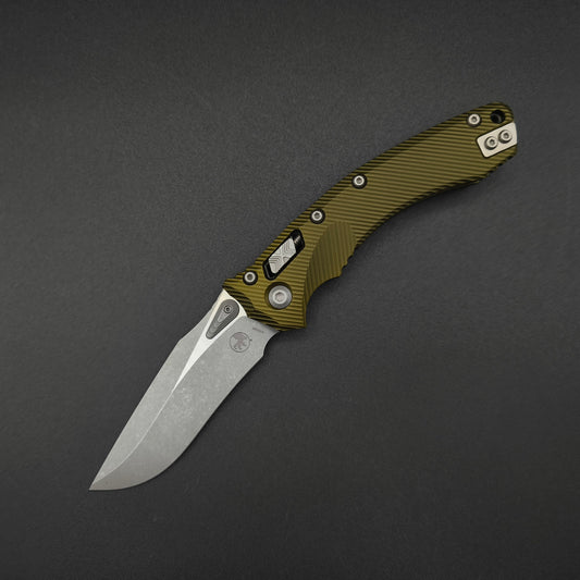 Microtech Amphibian S/E Ram-Lok OD Green Apocalyptic 1