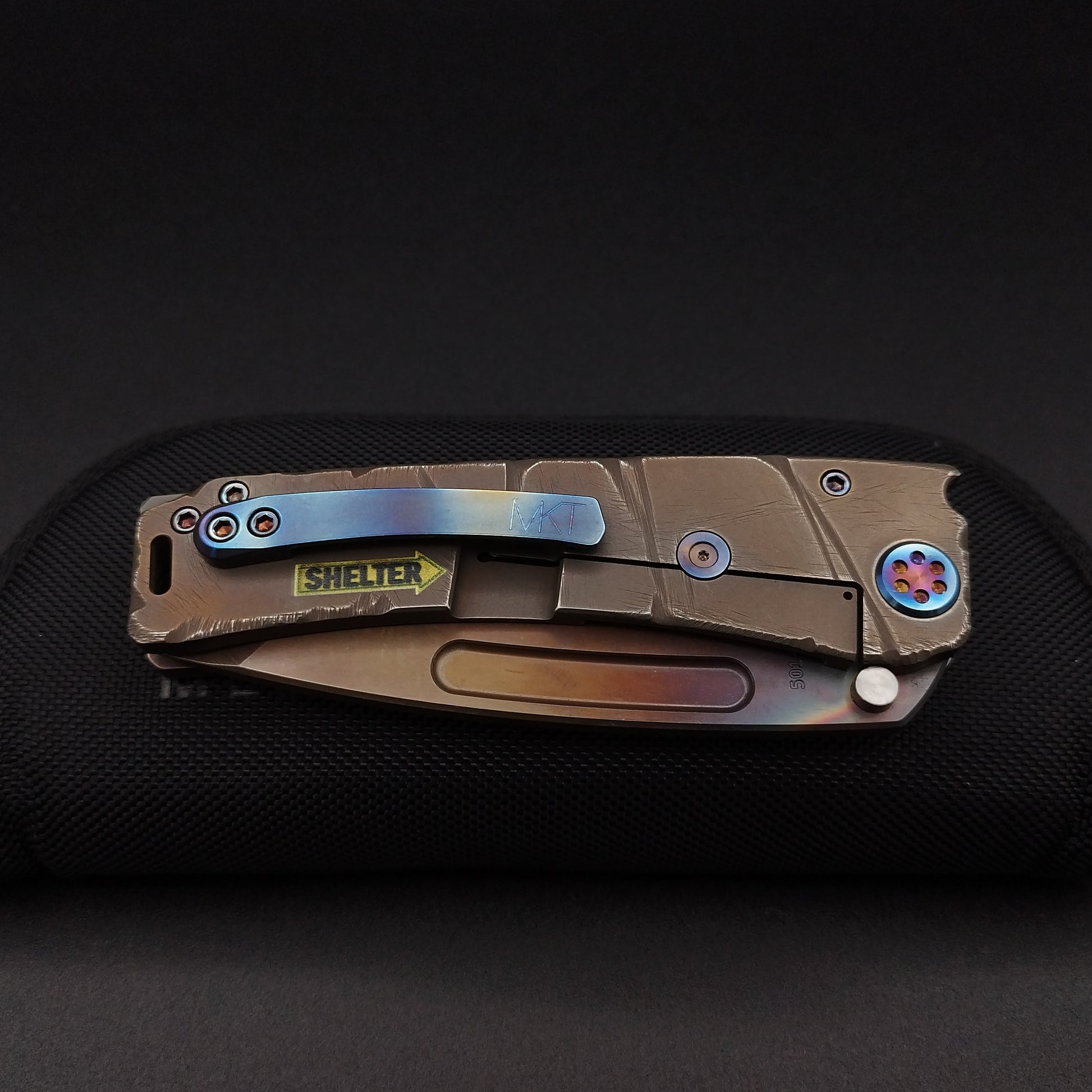 Medford Marauder H, Vulcan Tanto, Fallout Finish, Limited Edition 4