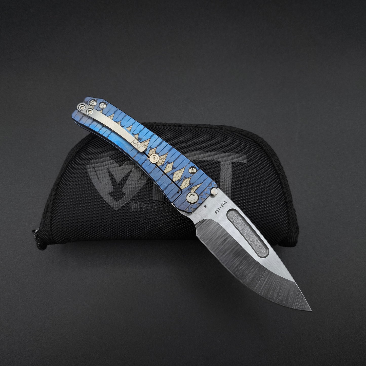 Medford Slim Midi DP, Samurai Series "Tsumami-Maki Wrap", Limited Edition "Hand Ground" 2