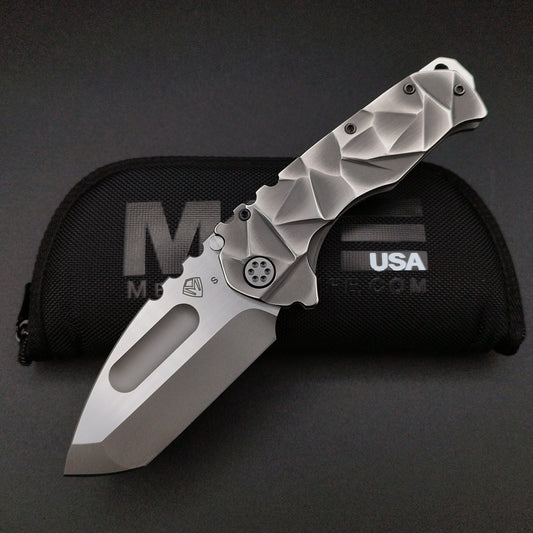 Medford Praetorian Ti, Satin Tanto, Silver Stained Glass 1