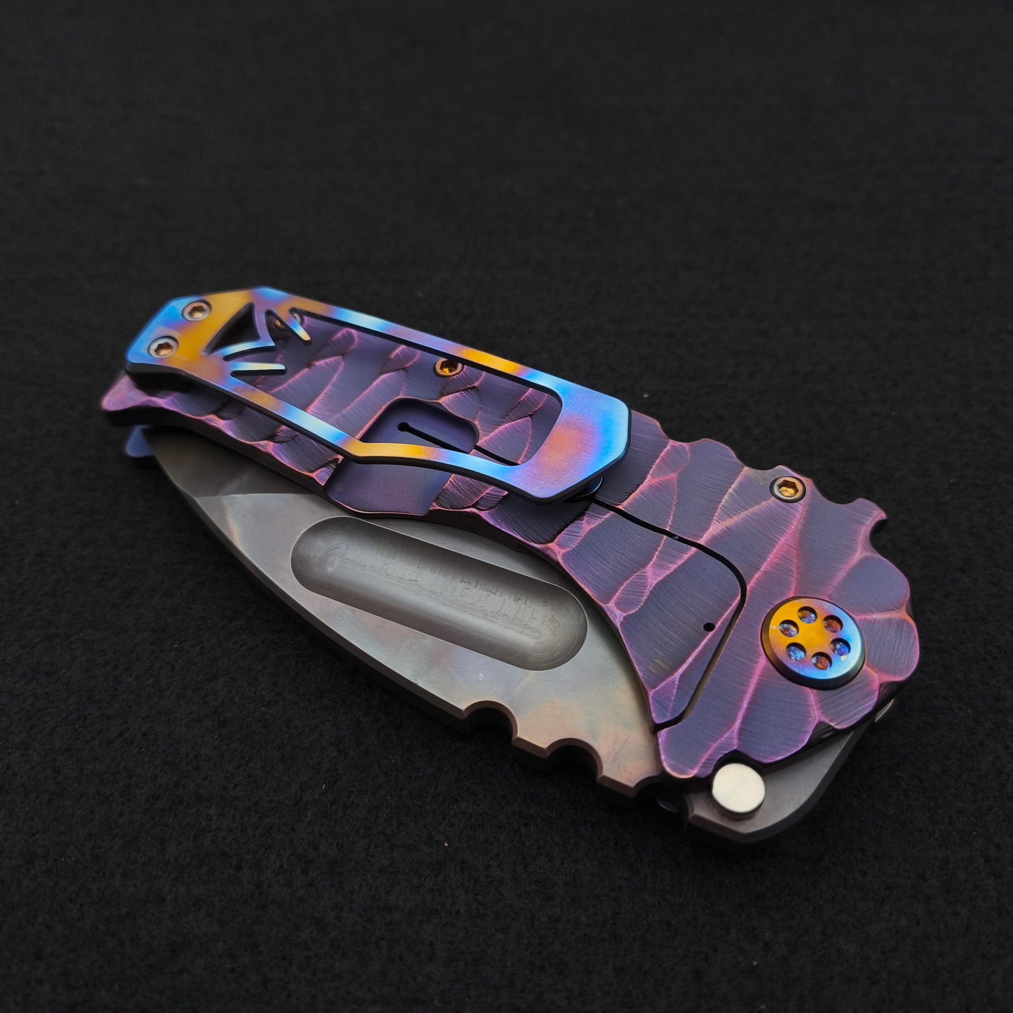 Medford Praetorian Ti, Vulcan Blade, Violett Twisted Predator 5