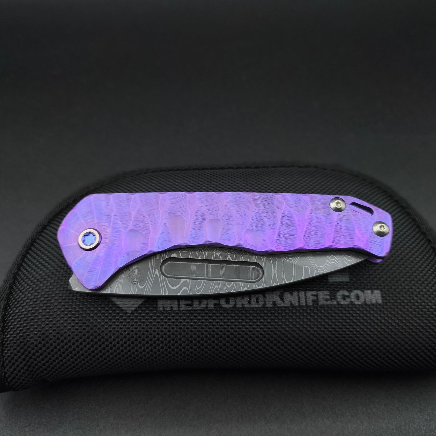 Medford Praetorian Slim Chad Nichols Damascus, Violet Predator 5