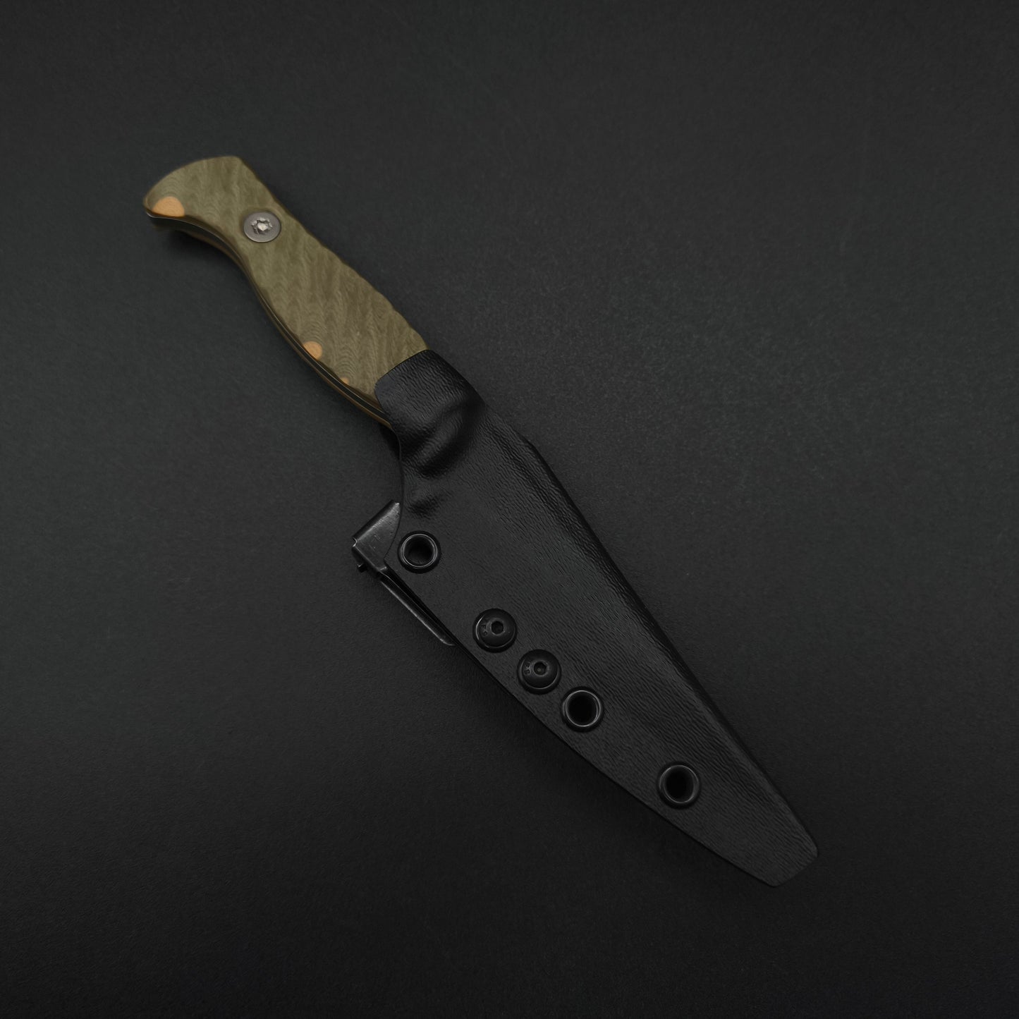 Half Face Blades Congressman OD Green and Coyote G10, stonewashed 3