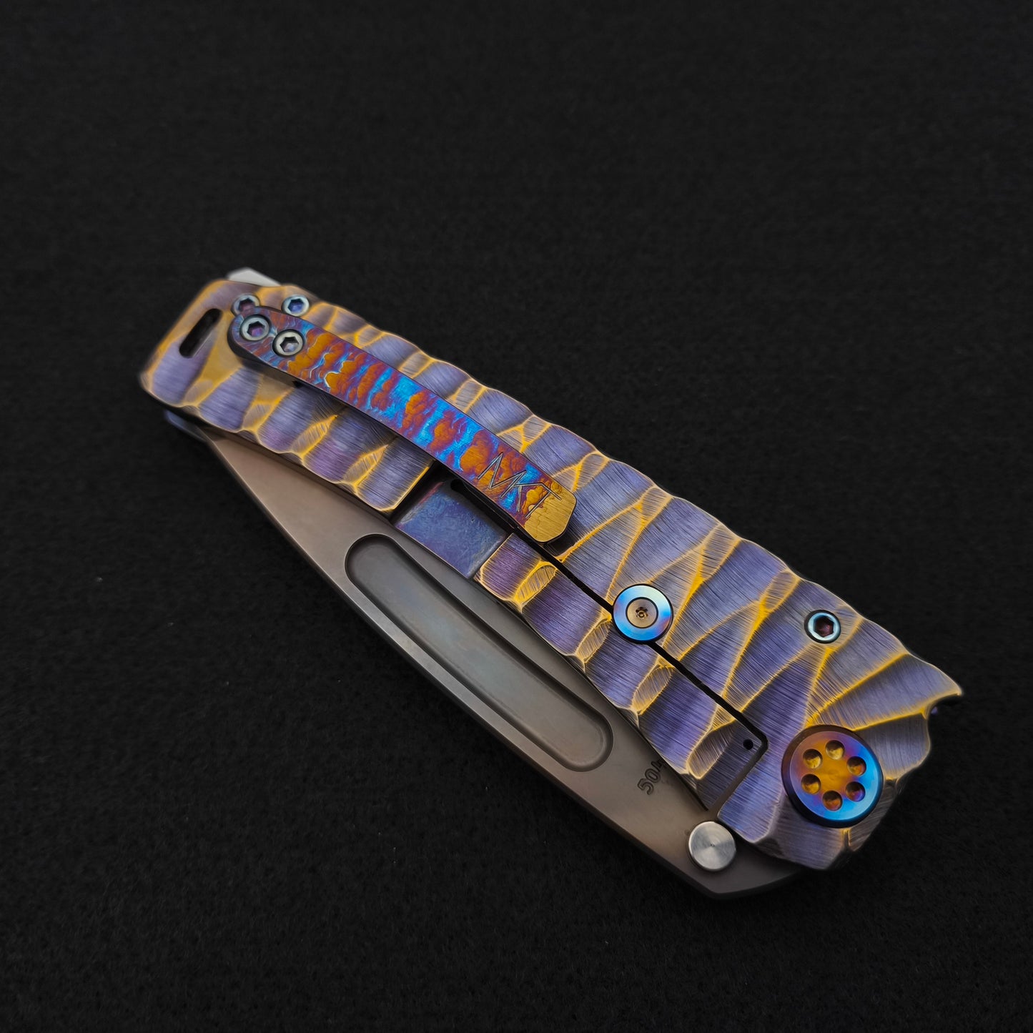 Medford Marauder, Full Size, Vulcan Tanto, Violet Twisted Predator 4