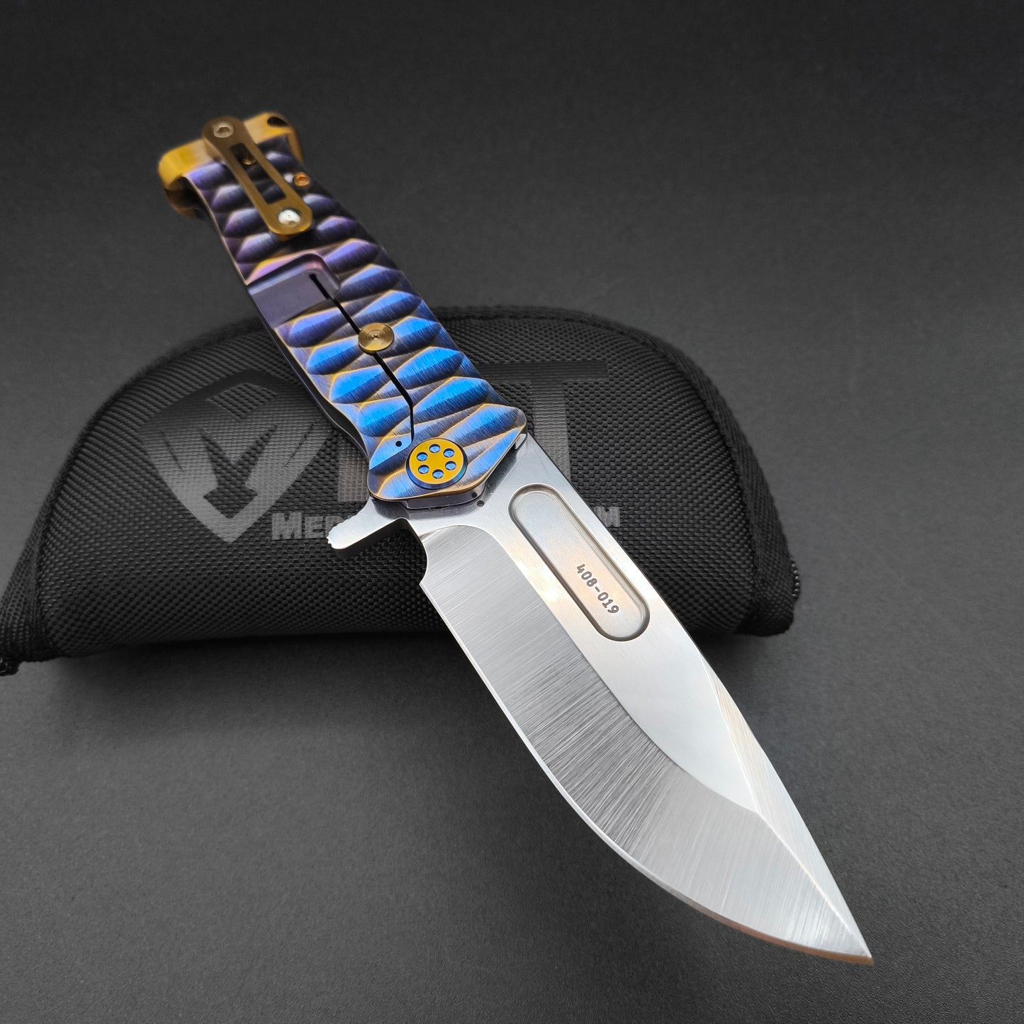 Medford USMC FF Fighter Flipper, Blue Violett Fade Diamondhead 2