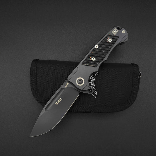 ADV Ratel Kalgard, Black and Red Carbon Fiber 1