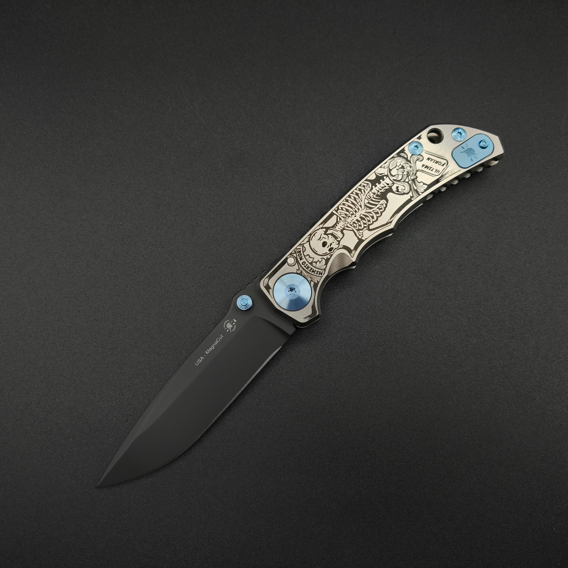 Spartan Blades Harsey Folder SHF SF5 Memento Mori 1