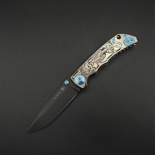 Spartan Blades Harsey Folder SHF SF5 Memento Mori 1