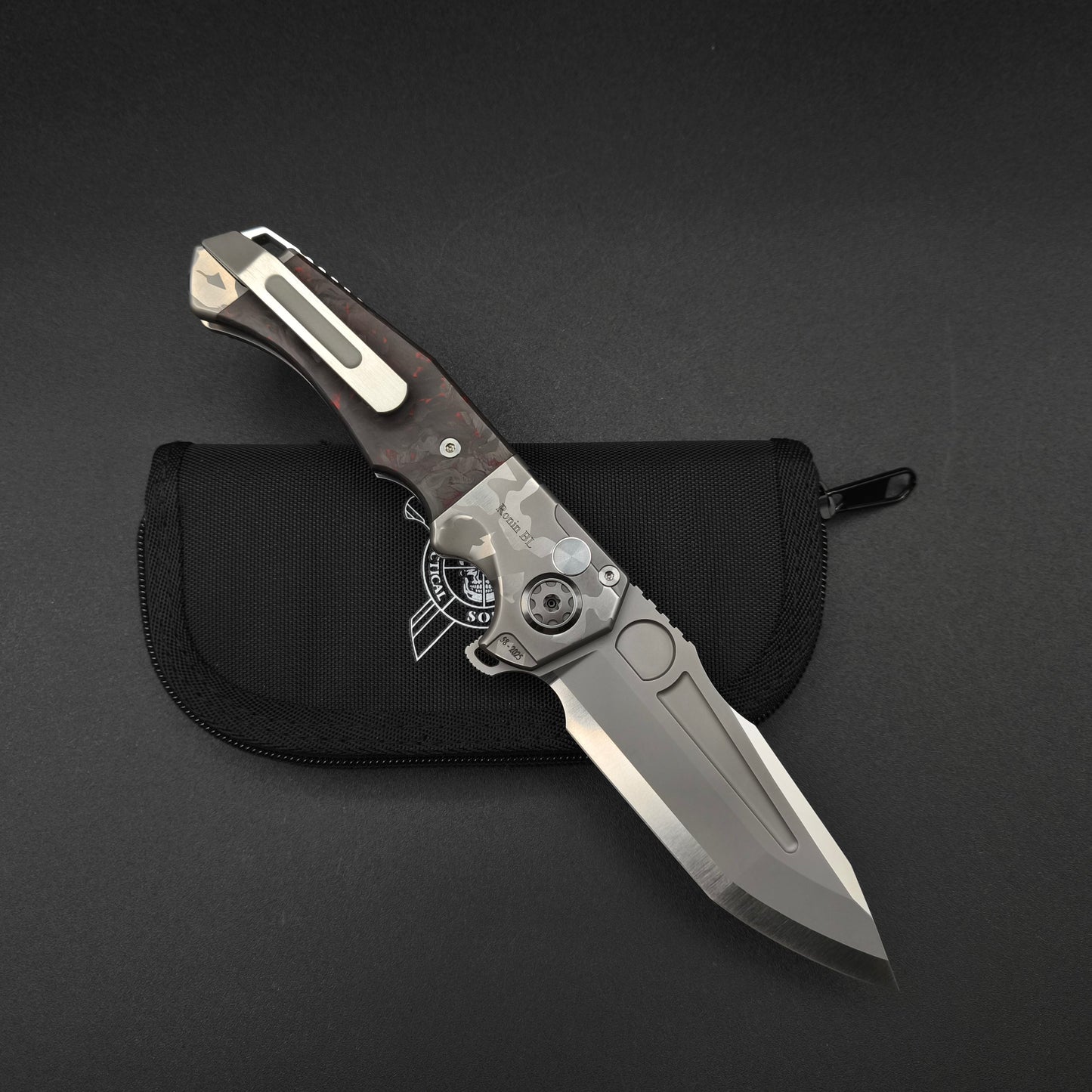 ADV Ronin Urban Camo Titan, Black and Red Carbon Fiber