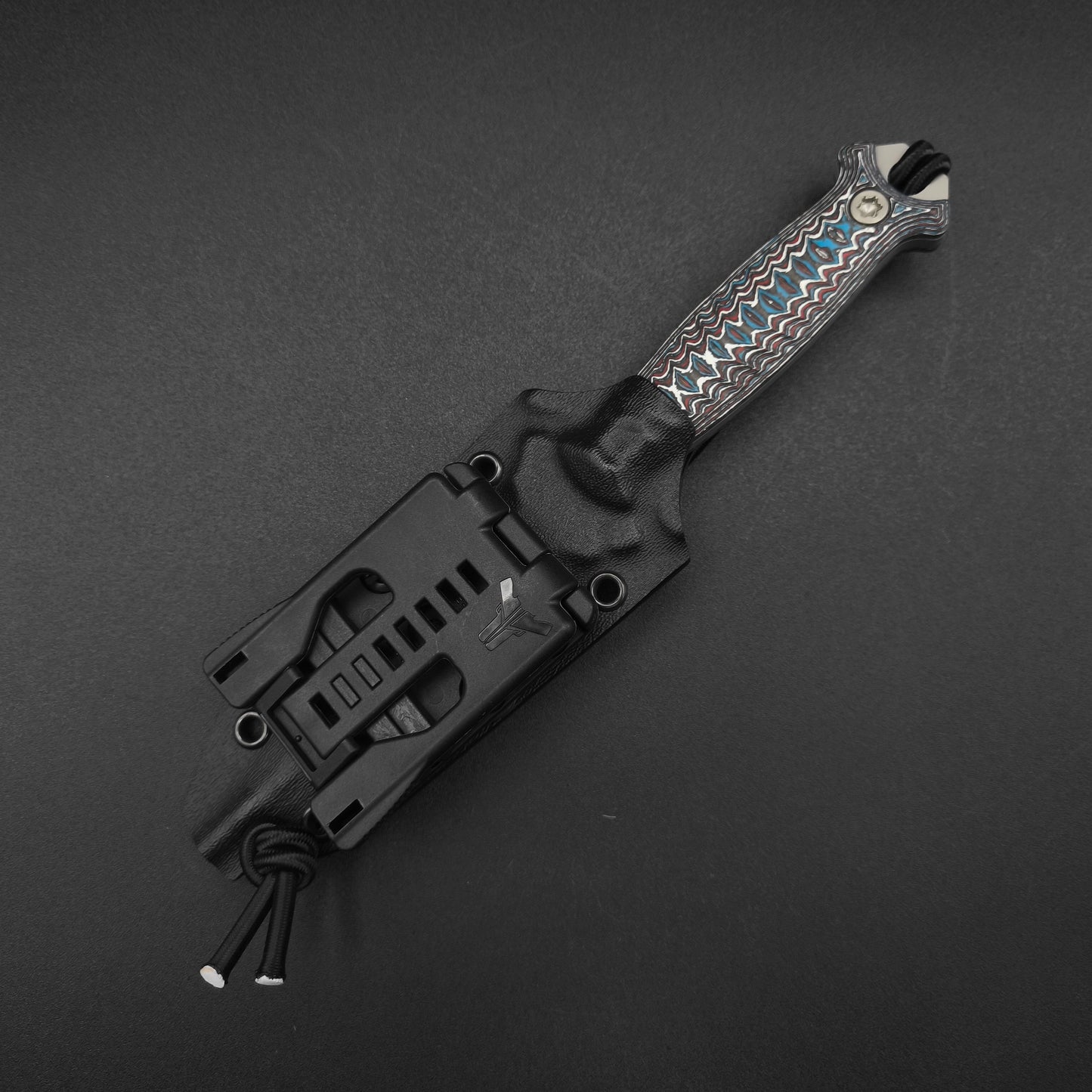 Half Face Blades Dive Knife, Nebula Carbon, Steel Grey Cerakote 5
