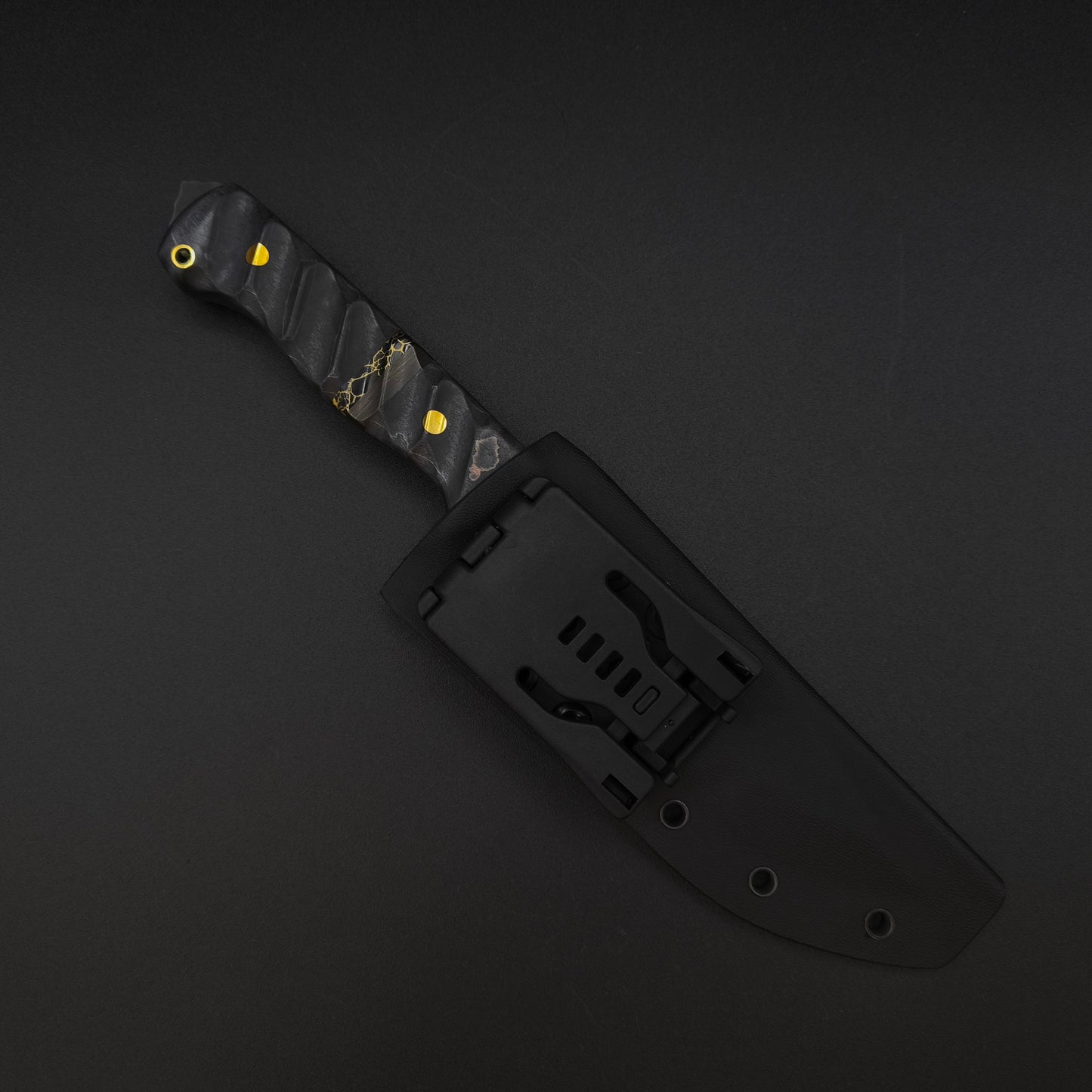 Sea Sick Blades Bowie, Maple, Carbon Fiber 80CrV2 5