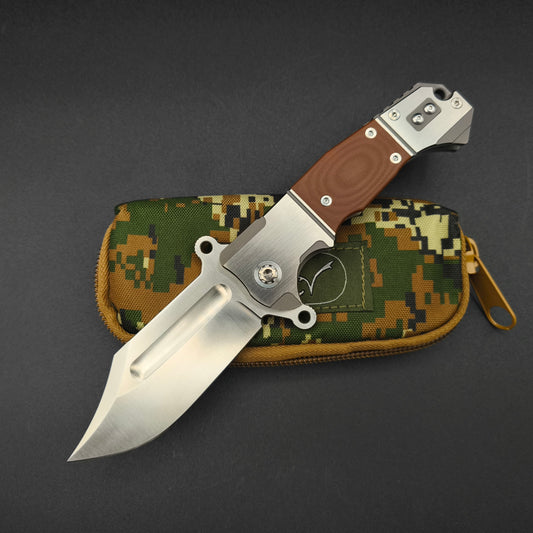 ADV Badlands Bowie Brown G10