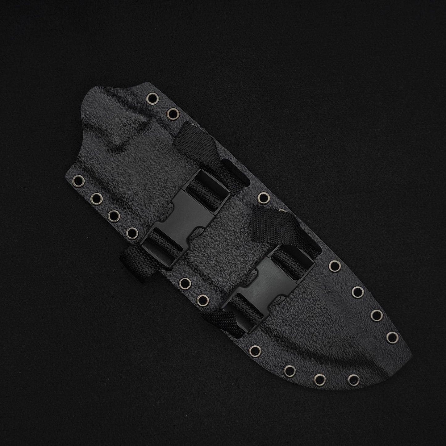 Work Tuff Gear Bear Claw Gen 2 / SKS51, Dark Washed Rugged, Green Burlap Canvas Micarta