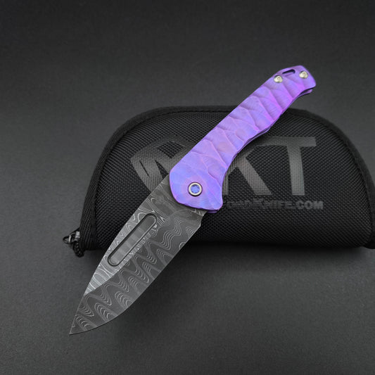 Medford Praetorian Slim Chad Nichols Damascus, Violet Predator 1