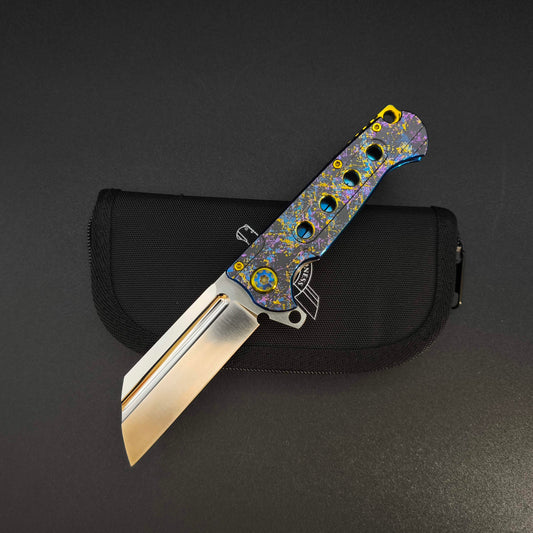 ADV Mini Butcher Titanium Dazzle Finish 1