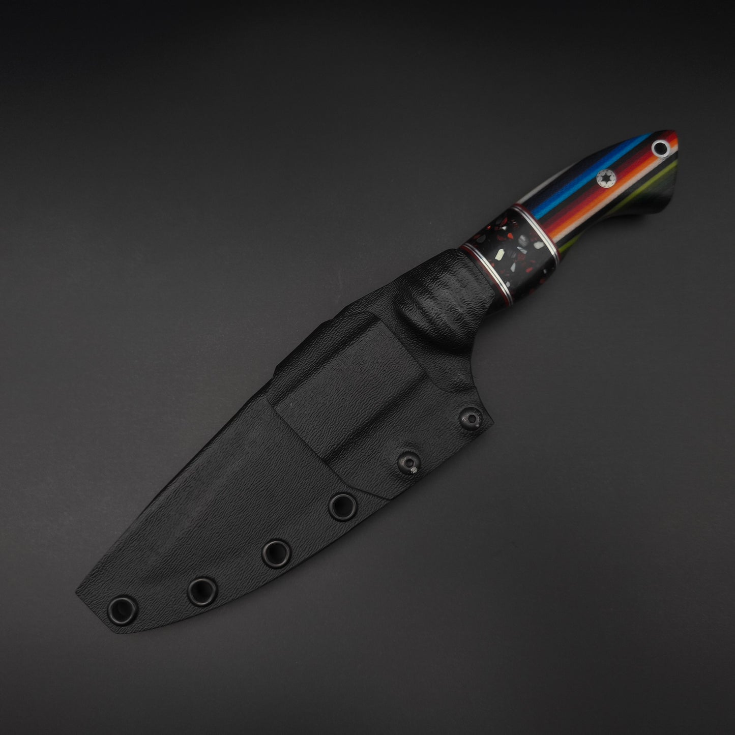 Half Face Blades Widow Maker Dyed Redwood, Fordite Chunk, Mexican Blanket G-Carta 5