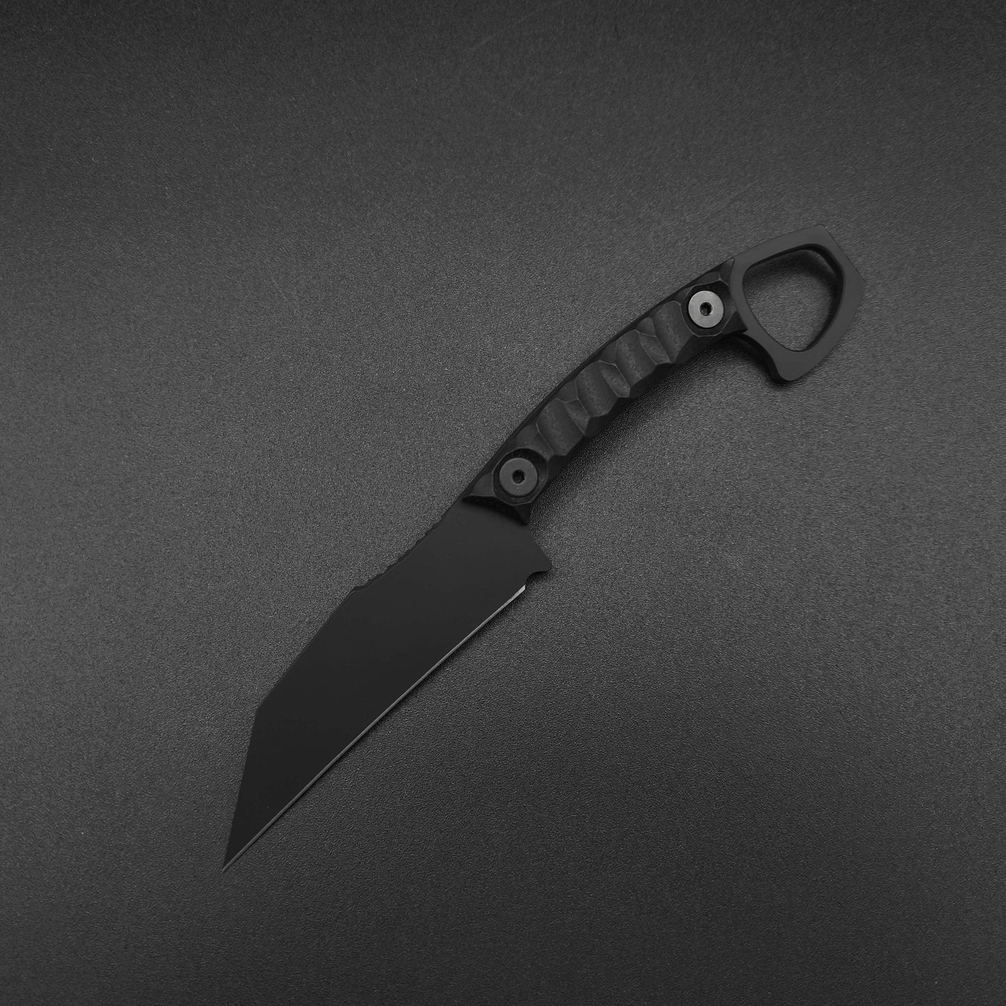 Half Face Blades SHPOS Black G10, Armor Black Cerakote 2