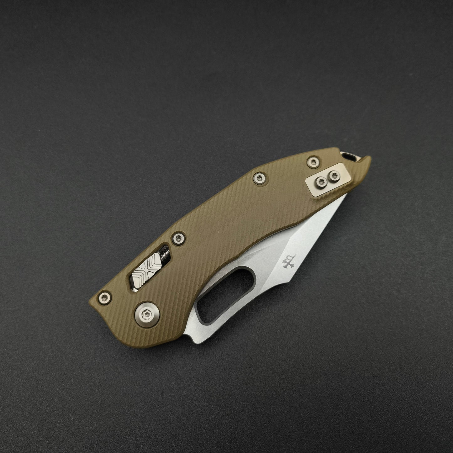 Microtech Stitch S/E Ram Lok PS OD Green G10 M390MK 3