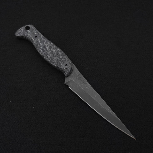 Half Face Blades Congressman Black Canvas Micarta 1