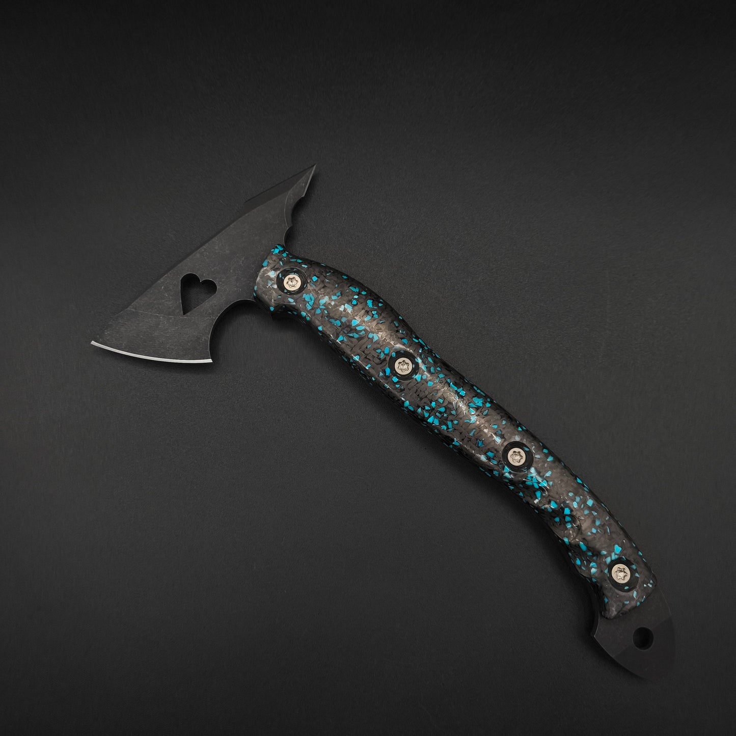 Half Face Blades Bleeding Heart Hawk Turquoise Rocky Wave Carbon 2