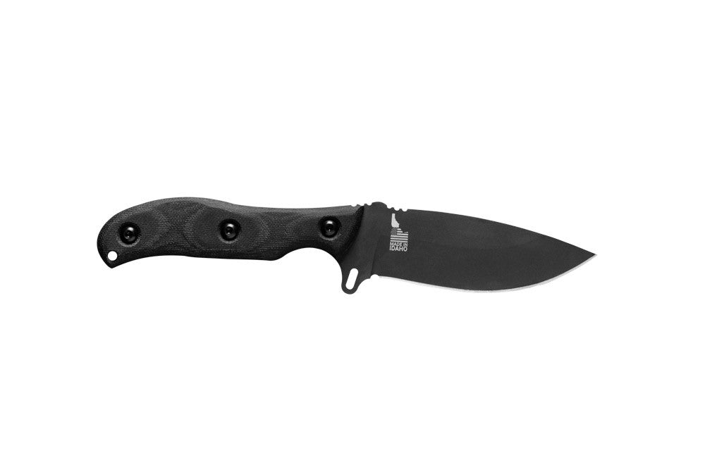 TOPS Silent Hero 4 HER0401 micarta, 1095 4