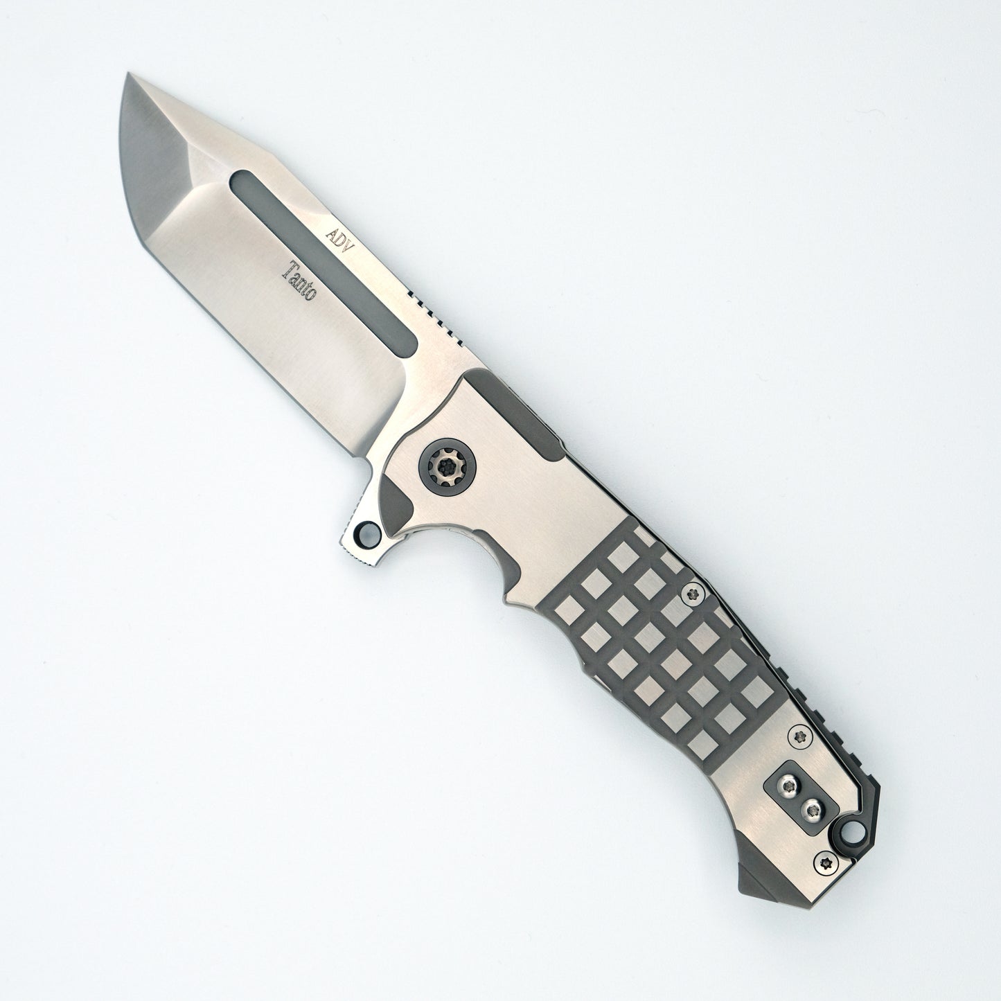 ADV Tanto Gen 2 Satin Frag Titanium CPM S35VN