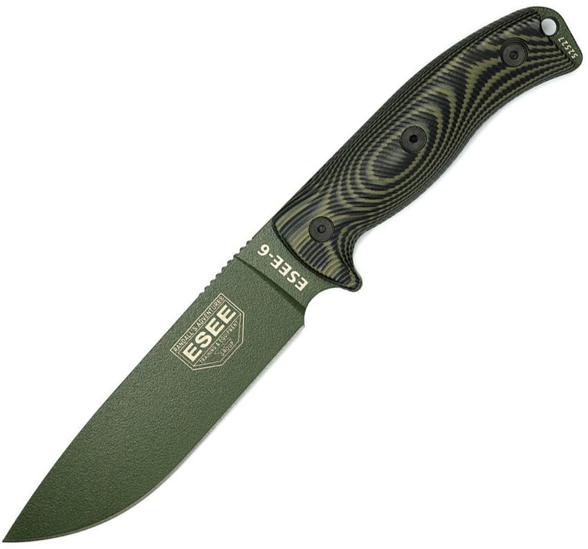 ESEE 6 OD Green Blade