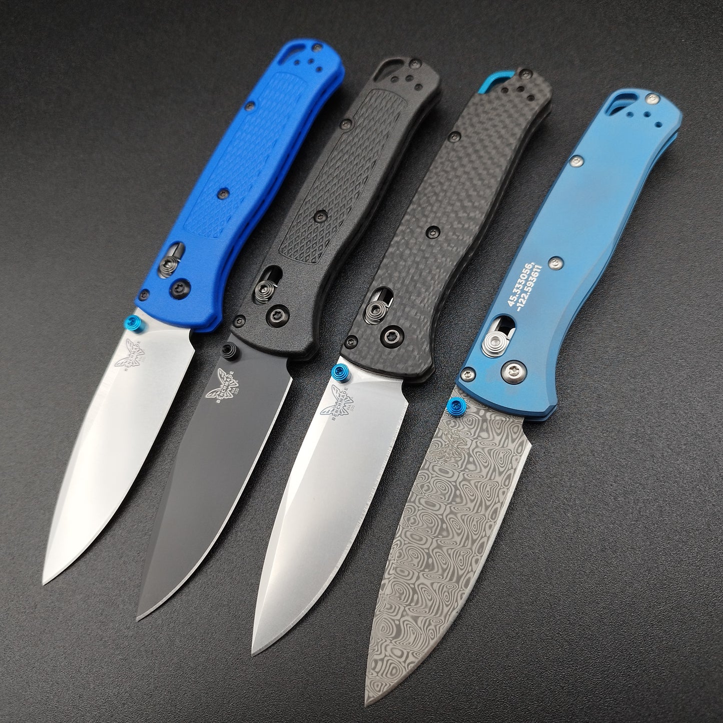 Benchmade Bugout Damasteel Titan 7