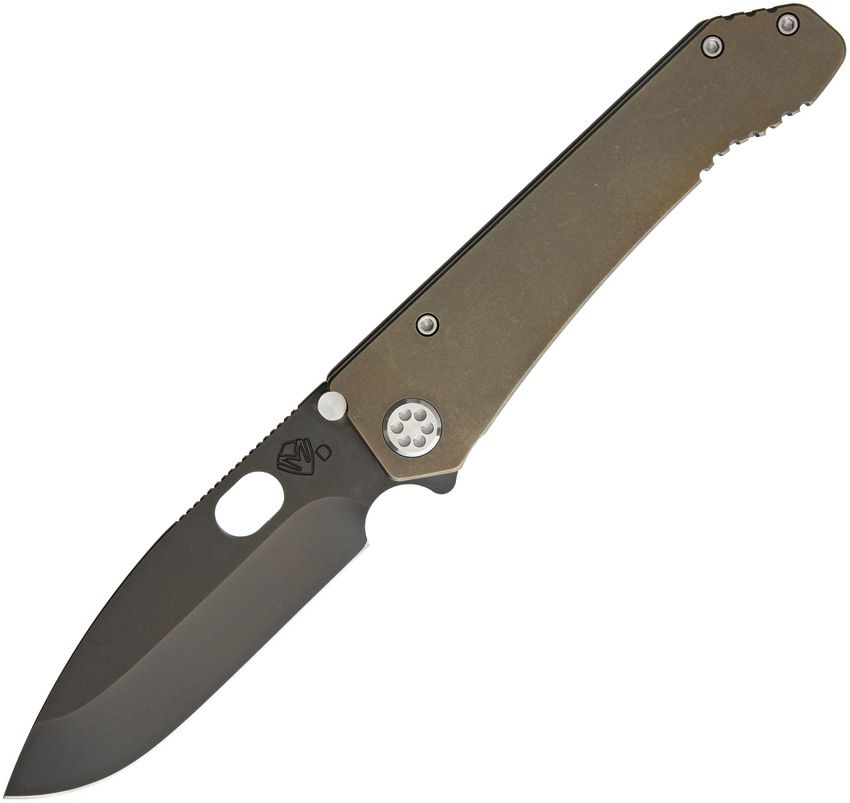 Medford 187 DP Framelock, Titan, D2 Steel