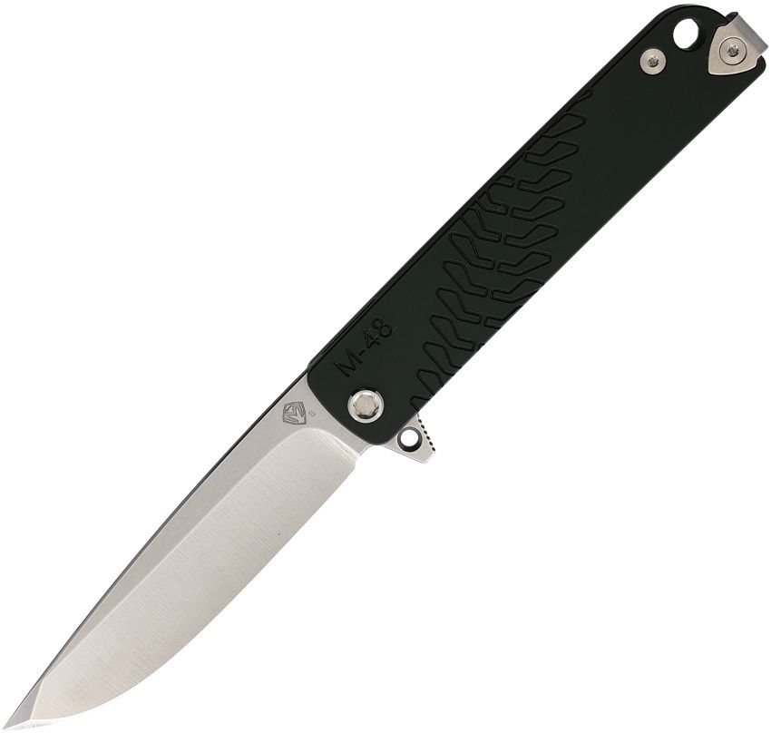 Medford M-48 Framelock, Green Aluminum, S45VN
