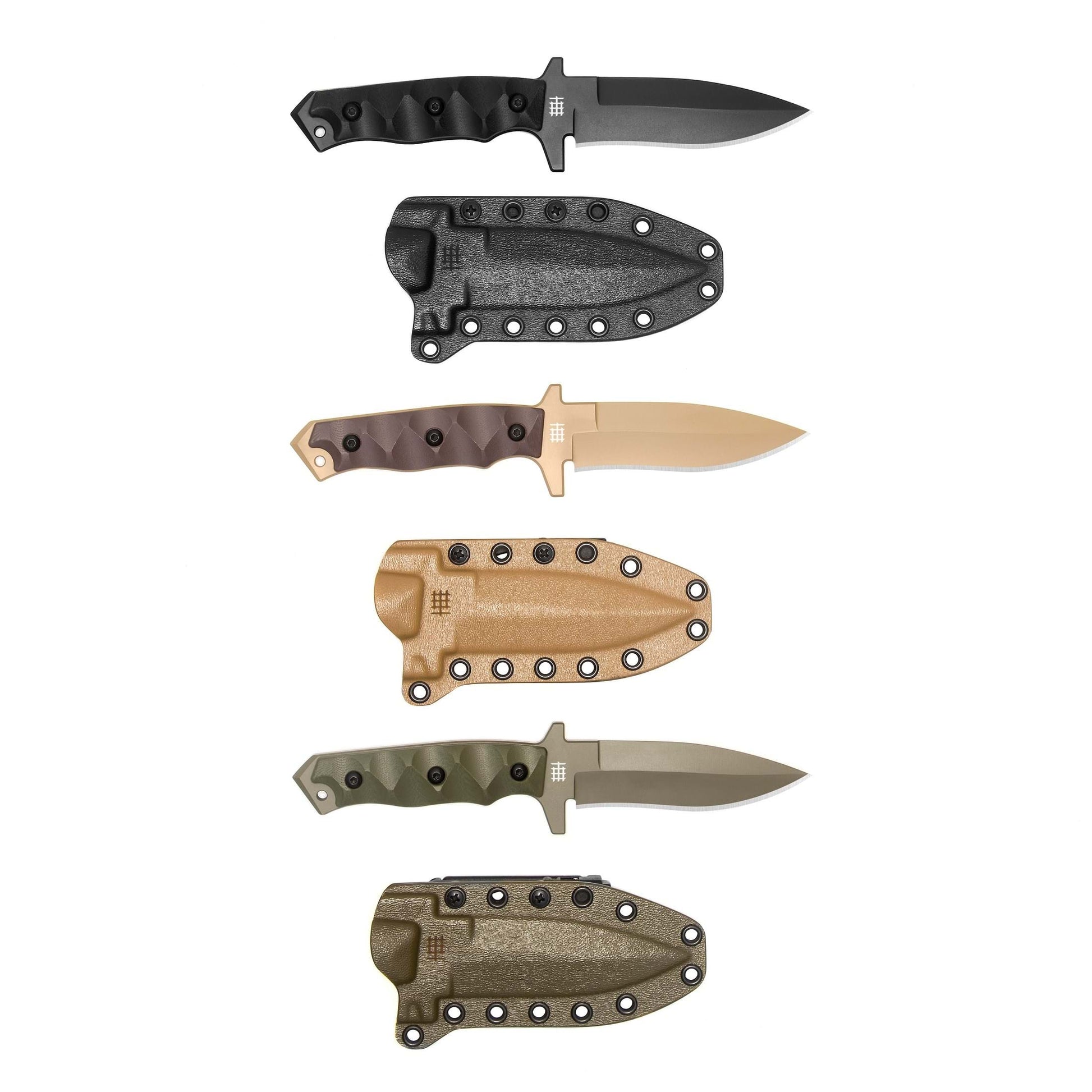 Halfbreed Blades MCK-01 Black Medium Clearance Knife 3