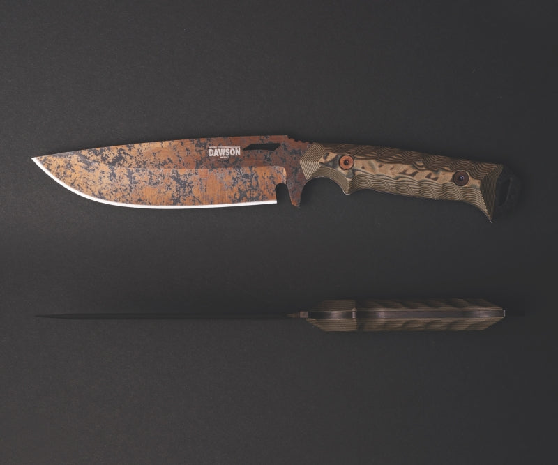 Dawson Knives Summit Wildfire, Ultrex G10, ProCut 1