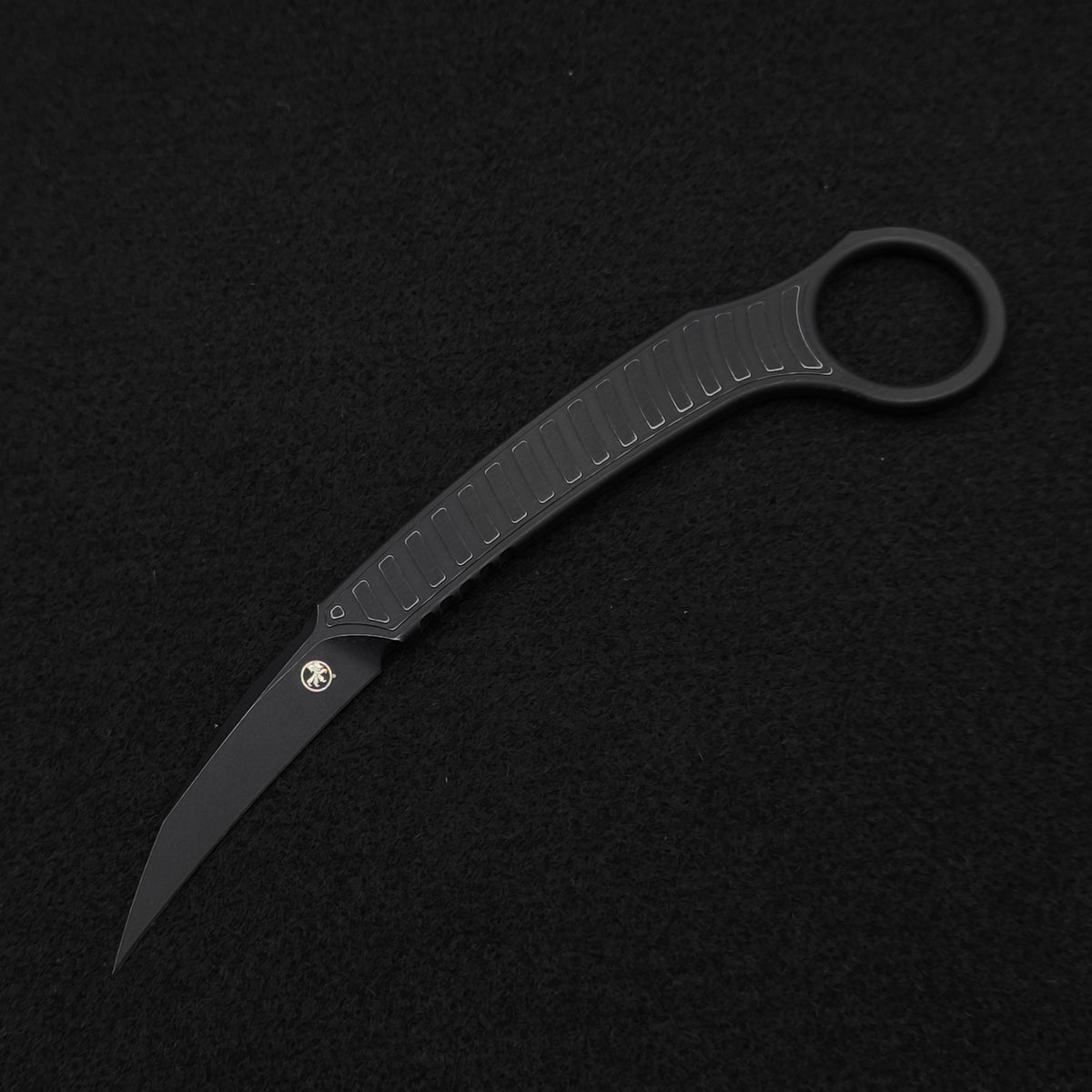 Microtech Knives Feather S/E Distressed Black 1