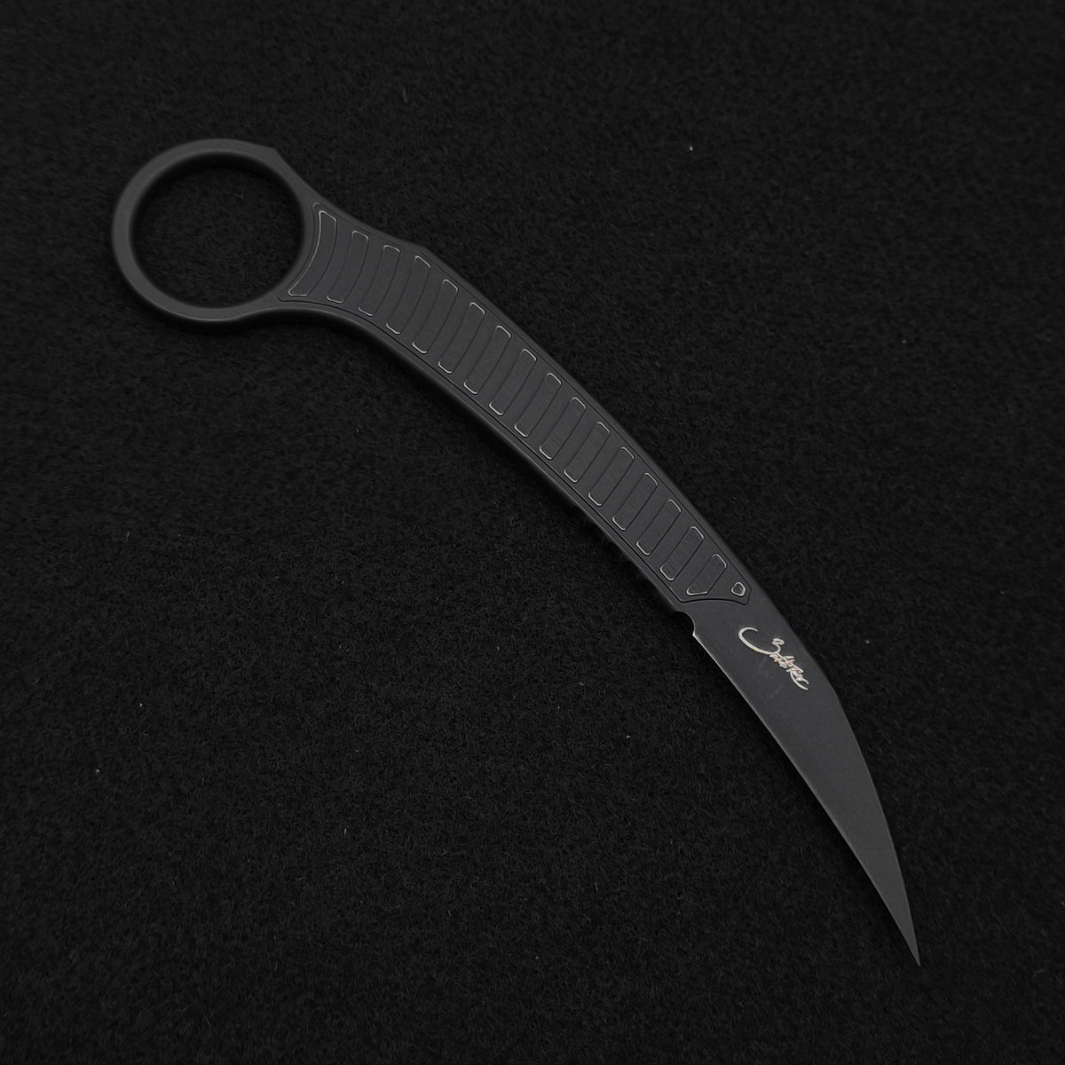 Microtech Knives Feather S/E Distressed Black 2