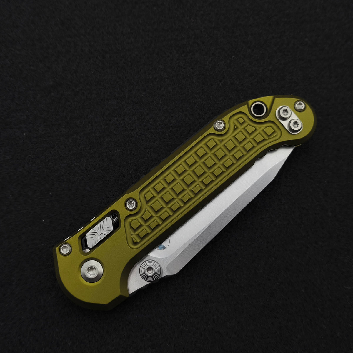 Microtech Knives L.U.D.T. RAM-LOK T/E Frag OD Green Standard