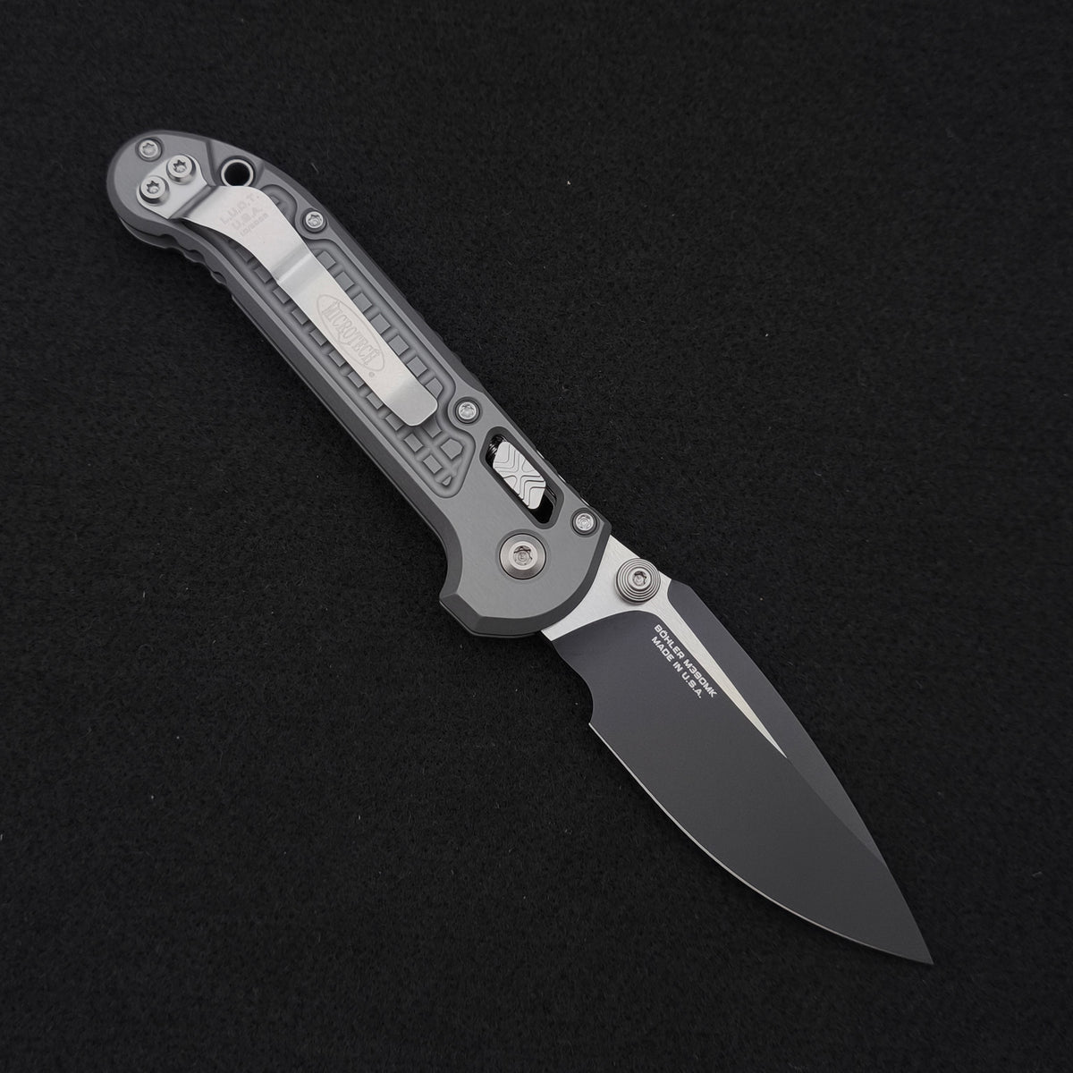 Microtech Knives L.U.D.T. RAM-LOK S/E Frag Natural Clear Standard