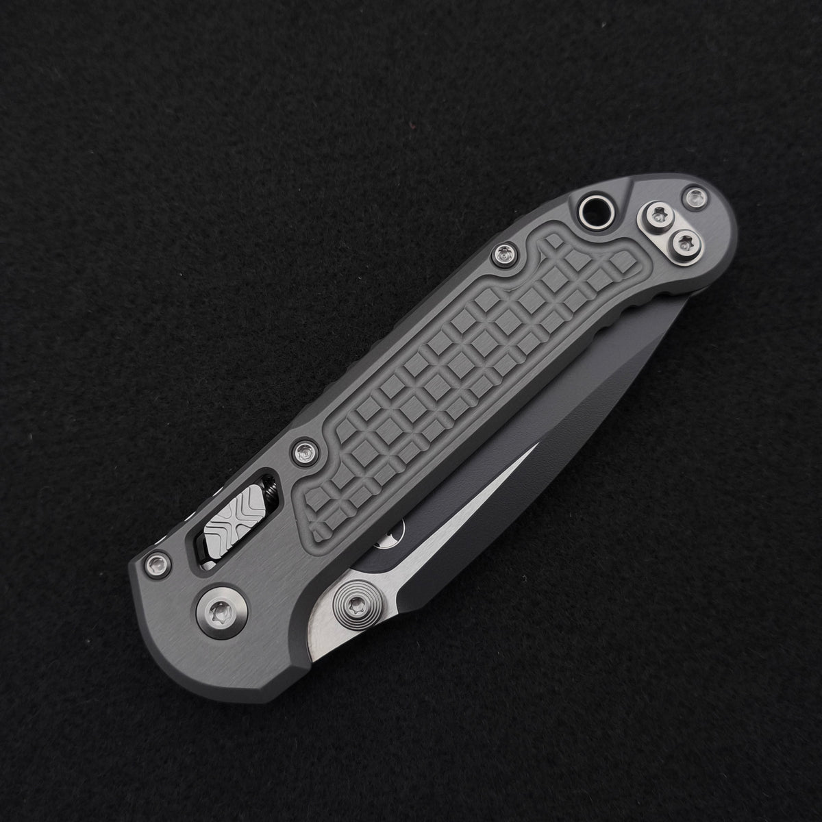 Microtech Knives L.U.D.T. RAM-LOK S/E Frag Natural Clear Standard