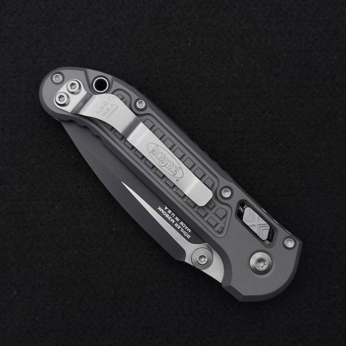 Microtech Knives L.U.D.T. RAM-LOK S/E Frag Natural Clear Standard